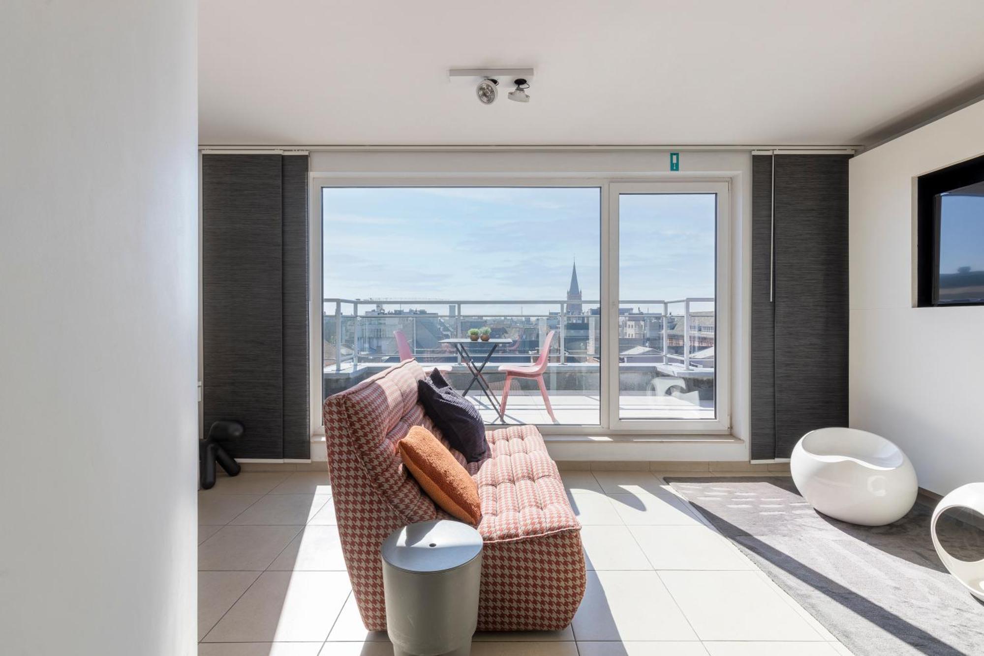 Penthouse Bij Leopoldpark Leilighet Oostende Eksteriør bilde
