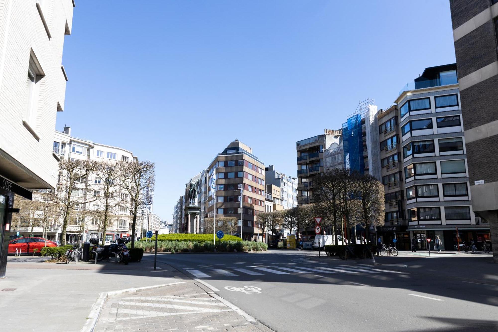 Penthouse Bij Leopoldpark Leilighet Oostende Eksteriør bilde