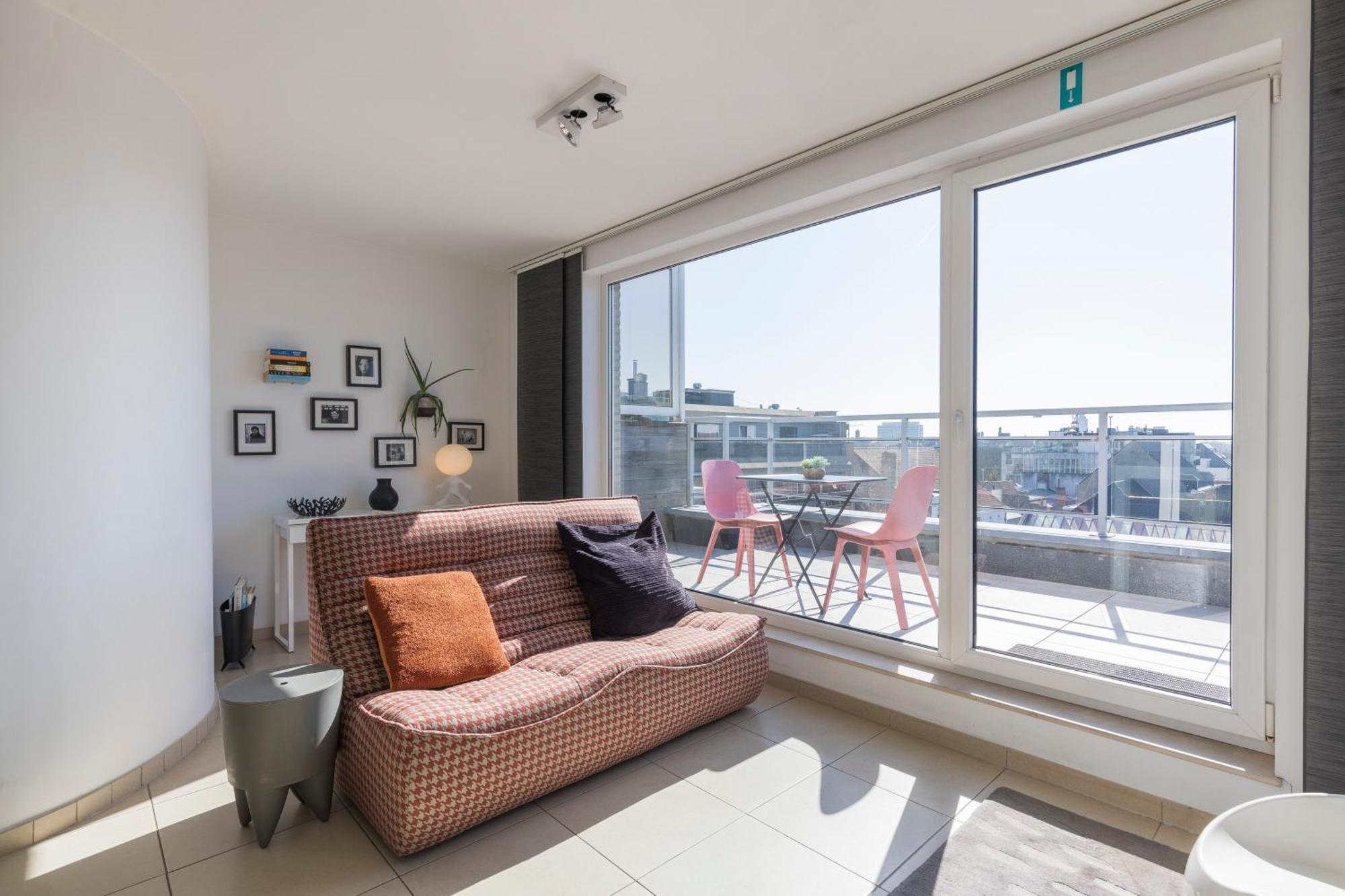 Penthouse Bij Leopoldpark Leilighet Oostende Eksteriør bilde